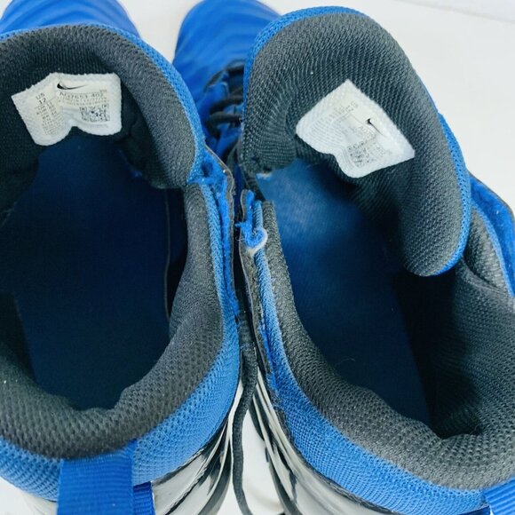 Nike Alpha Menace 2 Shark Football Cleats Mens 12 Blue White Performance AQ7653- main image 3